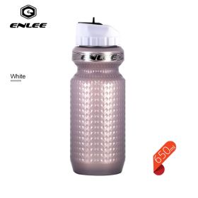 Outdoor Sport Plastic Portable Water Bottle Drinkware - White