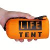 Life Tent Emergency Survival Shelter; 2 Person Emergency Tent; Emergency Shelter; Tube Tent; Survival Tarp - Includes Survival Whistle - Waterproof