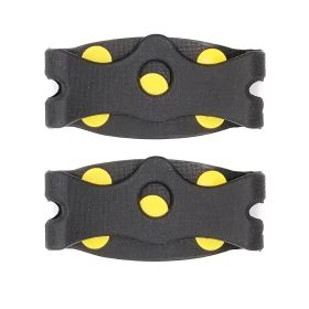 1pair Non-slip Ice Cleat; Shoe Cover Crampons For Winter Outdoor Snow And Ice Road - Color - Uniform Code