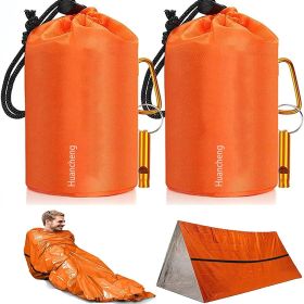 2 packs Emergency Sleeping Bag