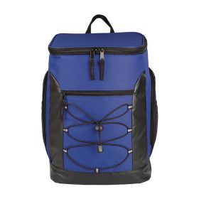 Backpack Cooler Thermo Bag Lunch Bento Ice Pack Outdoor Picnic - Blue - Picnic Backpack