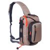 Fly Fishing Sling Packs Fishing Tackle Storage Shoulder Bag - Khaki