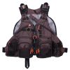 Fly Fishing Vest Pack Adjustable for Men and Women - Brown