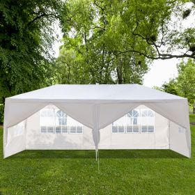 20''x10''(3 x 6m) Six Sides Two Doors Waterproof Tent with Spiral Tubes For Household;  Wedding;  Party;  Parking Shed  XH - 20''x10''