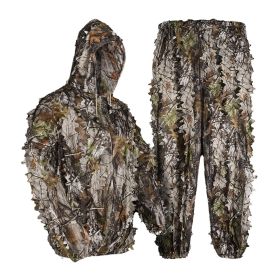 Kylebooker 3D Bionic Maple Leaf Hunting Ghillie Suit Camouflage Sniper Clothing - XL/XXL