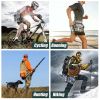 ANTARCTICA Waterproof Military Tactical Drop Leg Pouch Bag Type B Cross Over Leg Rig Outdoor Bike Cycling Hiking Thigh Bag - CP BK