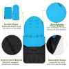 Baby Stroller Sleeping Bag Newborn Swaddle Wrap Toddle Winter Warm Footmuff Blanket  - Blue