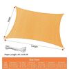 Outdoor Patio Garden Backyard Shade Canopy UV Shelter Canopy - Beige - 300*300 cm