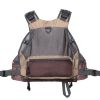 Fly Fishing Vest Pack Adjustable for Men and Women - Khaki