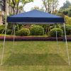 3 x 3M Portable Home Use Waterproof Folding Tent Blue YK - Blue