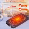 Electric Double Sided Hand Warmer 10000mAh Battery Backup Power Bank Rechargeable Hand Heater with 3 Temperature Levels Portable Pocket Warmer - Hand