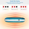 Portable Hand Warmer 5000mAh Power Bank Rechargeable Pocket Warmer Double-Sided Heating Handwarmer - Blue