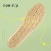 Foot Acupressure Insole Men Women Soft Breathable Sports Cushion Inserts Sweat-absorbing Deodorant Insole Shoe Pads - green - 43-44