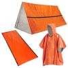 Outdoor Life Bivy Emergency Sleeping Bag Thermal Keep Warm Waterproof Mylar First Aid Emergency Blanke Camping Survival Gear - D - United States