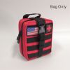 MOLLE Tactical First Aid Bag - Detachable Medical Kit with Emergency Supplies for EMT, Survival, and Tactical Gear - Orange