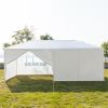 20''x10''(3 x 6m) Six Sides Two Doors Waterproof Tent with Spiral Tubes For Household;  Wedding;  Party;  Parking Shed  XH - 20''x10''