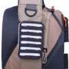 Fly Fishing Sling Packs Fishing Tackle Storage Shoulder Bag - Khaki