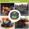 9Pcs Camping Cooking Ware Set Camping Stove Cookware Kit  - Multi-color