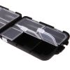 10 Compartment Bait Storage waterproof Box For Bait, Hooks Multipurpose Plastic Storage Box Fishing Tackle Accessories Box - Black G680B