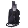 Fly Fishing Sling Packs Fishing Tackle Storage Shoulder Bag - Black