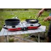 Fold N Go 2 Burner Propane Camping Stove - Red