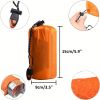 Life Tent Emergency Survival Shelter; 2 Person Emergency Tent; Emergency Shelter; Tube Tent; Survival Tarp - Includes Survival Whistle - Waterproof