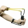 Compact Folding Slingshot Wrist Rocket Catapult For Hunting Outdoor Sport Games - Black