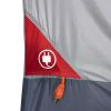 6 Person Canopy Tent, Straight Leg Canopy Sold Separately - Red Grey - polyester taffeta