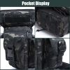 ANTARCTICA Waterproof Military Tactical Drop Leg Pouch Bag Type B Cross Over Leg Rig Outdoor Bike Cycling Hiking Thigh Bag - CP BK