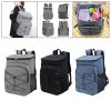 Portable Travel Large Capacity Outdoor Picnic Backpack - Blue - Picnic Backpack