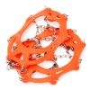 1pair 13-tooth Ice Cleats Crampons; Non-slip Shoes Cover For Winter - M