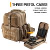 Tactical Range Pistol Backpack - Tan