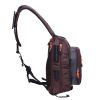 Fly Fishing Sling Packs Fishing Tackle Storage Shoulder Bag - Brown