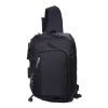 Fly Fishing Sling Packs Fishing Tackle Storage Shoulder Bag - Black