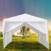 20''x10''(3 x 6m) Six Sides Two Doors Waterproof Tent with Spiral Tubes For Household;  Wedding;  Party;  Parking Shed  XH - 20''x10''