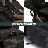 ANTARCTICA Waterproof Military Tactical Drop Leg Pouch Bag Type B Cross Over Leg Rig Outdoor Bike Cycling Hiking Thigh Bag - CP BK