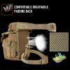 ANTARCTICA Waterproof Military Tactical Drop Leg Pouch Bag Type B Cross Over Leg Rig Outdoor Bike Cycling Hiking Thigh Bag - Brown