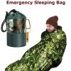 Aluminum Foil First Aid Sleeping Bag - Green