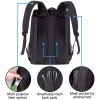 Lightweight Beach Cooler Backpack for Picnics Camping Hiking - Black - Picnic Backpack