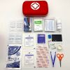 EVA First Aid Kit For Car Rescue; Family Backup; School ; Enterprise; Outdoors Travel - Red