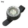 50m/164.04ft Waterproof Diving Compass; Professional Compass Wrist Outdoor Sports Survival Emergency - Black