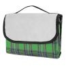 60" x 78" Waterproof Picnic Blanket Handy Mat with Strap Foldable Camping Rug - Green