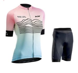 New NW Short Sleeve Cycling Suit Bicycle (Option: 3style-L)