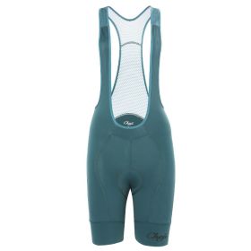 Cycling Pants Women's Bib Shorts Good Quality (Option: Dark green-S)