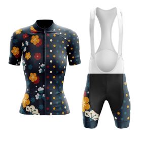 Summer Short-sleeved Cycling Jersey Suit Mountain Bike (Option: Top and suspender shorts-4XL)