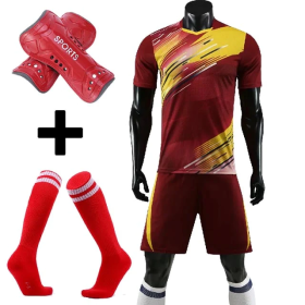 Children's Football Uniform Suit Sports Training Uniform (Option: Suit2-24)