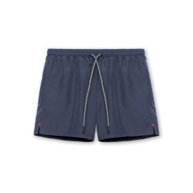 Muscle Workout Summer Sports Casual Basketball Men's Running Training Wear Shorts (Option: Light Plate Navy Blue-L)